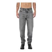 Loszittende Lage Taille Ben Jeans Won Hundred , Gray , Heren