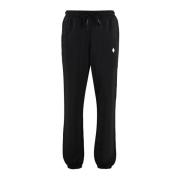 Zwarte Katoenen Track Pants voor Heren Marcelo Burlon , Black , Heren