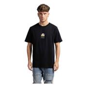 5D Porky Pig T-Shirt Zwart Iceberg , Black , Heren