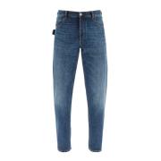 Blauwe Denim Jeans voor Heren Bottega Veneta , Blue , Heren