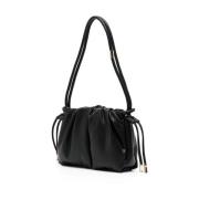 Zwarte gerecyclede lederlook tas A.p.c. , Black , Dames