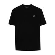 Zwarte T-shirts en Polos Just Cavalli , Black , Heren