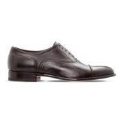 Klassieke donkerbruine oxford schoenen van hertenleer Moreschi , Brown...
