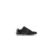 Zwarte Herensneakers Hugo Boss , Black , Heren