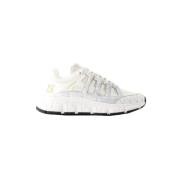 Leather sneakers Versace , White , Dames