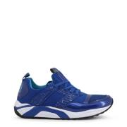 Unisex Synthetische Sneakers Emporio Armani EA7 , Blue , Heren