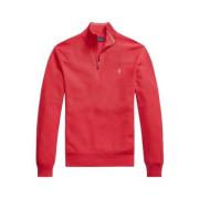 Zip Polo Sweater Polo Ralph Lauren , Red , Heren
