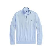 Zip Polo Coltrui Polo Ralph Lauren , Blue , Heren