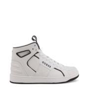 Dames Synthetisch Leren Sneakers Guess , White , Dames