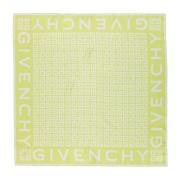 Zijden Vierkante Sjaal 4G Givenchy , Green , Dames