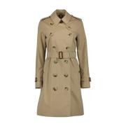 Klassieke Trenchcoat Burberry , Beige , Dames