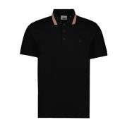 Klassieke Polo Shirt Burberry , Black , Heren