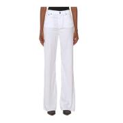 Uitlopende broek Dondup , White , Dames