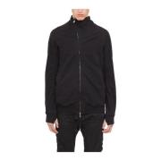 Sweatshirt met rits Boris Bidjan Saberi , Black , Heren