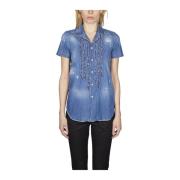 Shirt Dsquared2 , Blue , Dames