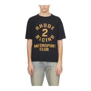 Desperado Motorsport T-shirt Rhude , Black , Heren