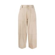 Cropped broek Moncler , Beige , Heren