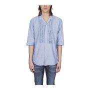 Shirt met korte mouwen Dsquared2 , Blue , Heren