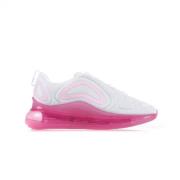 Air Max 720 Sneakers Wit en Fuchsia Nike , White , Dames