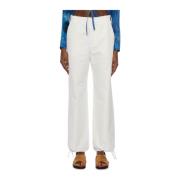 Cargo Broek van Katoen en Linnen Marni , White , Dames