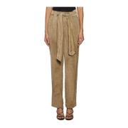 Wijde broek Dondup , Beige , Dames