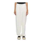 Op Maat Gemaakte Viscose Cady Broek Marni , White , Dames