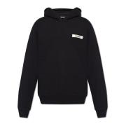 Hoodie met Logo Jacquemus , Black , Heren