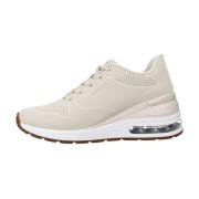 Stijlvolle Air Lifted Damessneakers Skechers , Beige , Dames