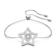 Stella Ster Armband met Swarovski Kristallen Swarovski , Gray , Dames