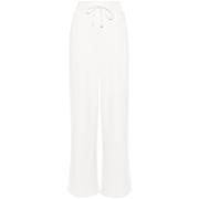 Witte Cruise Broek met Interlocking G Logo Gucci , White , Dames