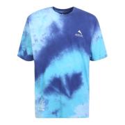 Groen Tie Dye Logo T-Shirt Mauna Kea , Multicolor , Heren