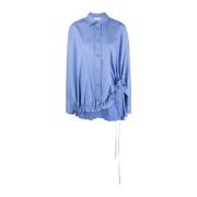 Indigo Shirt The Attico , Blue , Dames