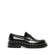 Zwarte platte schoenen met Rockstud-details Valentino Garavani , Black...