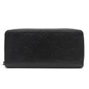 Pre-owned Canvas wallets Louis Vuitton Vintage , Black , Dames