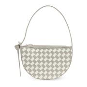 Sunrise Mini shoulder bag Bottega Veneta , Gray , Dames