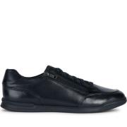 Cordusio Zwarte Sneakers Geox , Black , Heren
