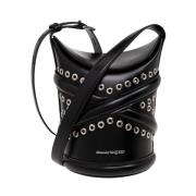 De Curve schoudertas Alexander McQueen , Black , Dames