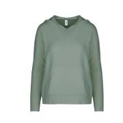 Comfortabel sweatshirt met capuchon en kangoeroezak BomBoogie , Green ...