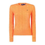 Zon Oranje Polo Shirt Polo Ralph Lauren , Orange , Dames