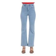 Funky Bell Bottom Jeans voor Dames Tommy Jeans , Blue , Dames