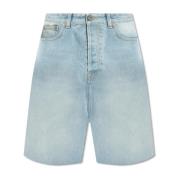 Denim shorts Vetements , Blue , Heren