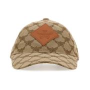 Geborduurde baseballpet MCM , Brown , Dames