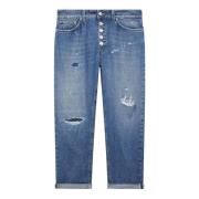 Denim Broeken voor Heren Dondup , Blue , Dames