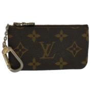 Pre-owned Canvas wallets Louis Vuitton Vintage , Brown , Dames