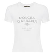 Retro T-shirt Dolce & Gabbana , White , Dames