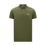 Polo Shirts Moncler , Green , Heren