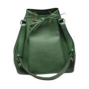 Pre-owned Leather louis-vuitton-bags Louis Vuitton Vintage , Green , D...