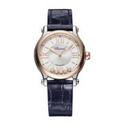 Happy Sport Automatisch Stalen Horloge Chopard , Blue , Dames