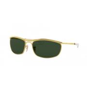 Olympian I Deluxe Zonnebril Ray-Ban , Yellow , Heren