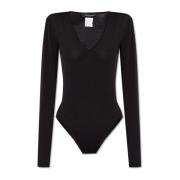 Bodysuit met lange mouwen Fabiana Filippi , Black , Dames